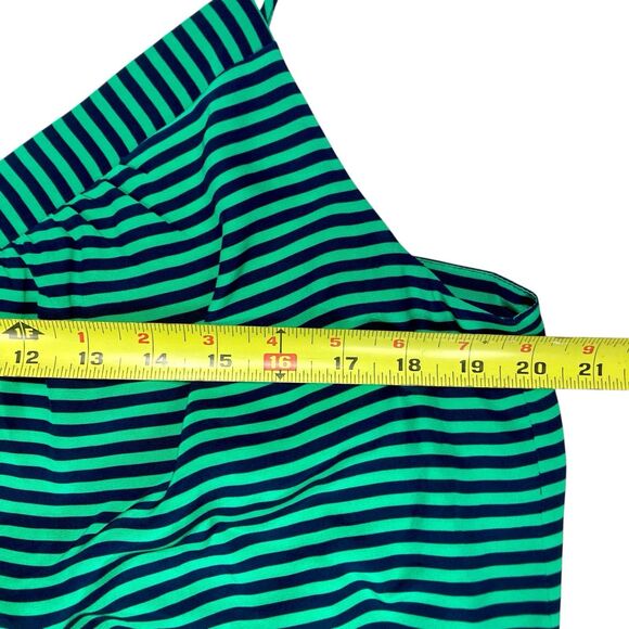 C. Wonder Cami Dress Womens XL Blue Green Silk Nautical Summer Beachy Comfy New - Picture 13 of 16